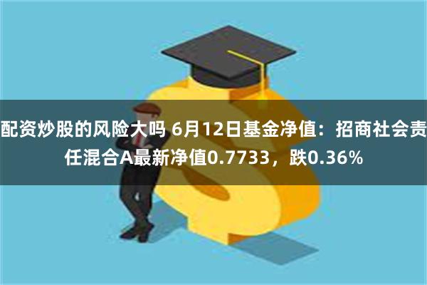 配资炒股的风险大吗 6月12日基金净值：招商社会责任混合A最新净值0.7733，跌0.36%