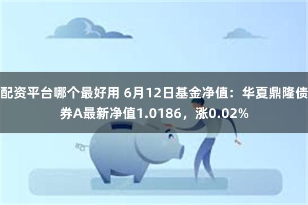 配资平台哪个最好用 6月12日基金净值：华夏鼎隆债券A最新净值1.0186，涨0.02%