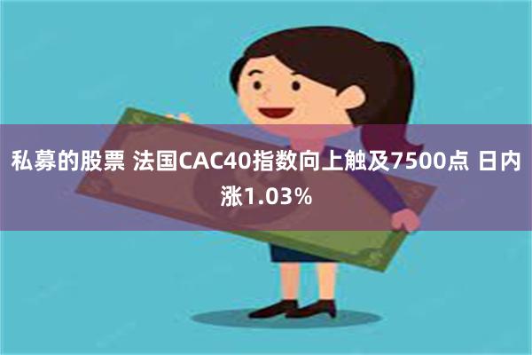 私募的股票 法国CAC40指数向上触及7500点 日内涨1.03%