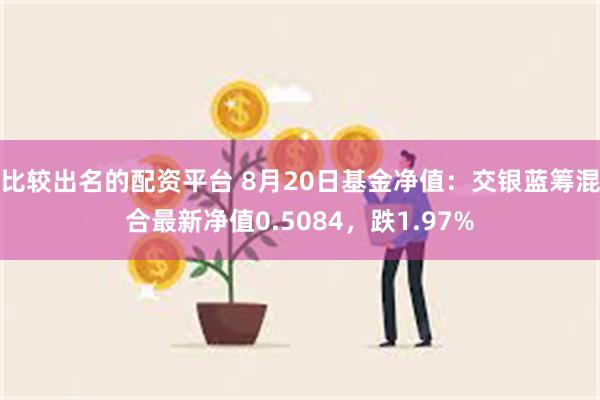 比较出名的配资平台 8月20日基金净值：交银蓝筹混合最新净值0.5084，跌1.97%